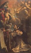 Ludovico Carracci The Virgin and Child Appearing to ST Hyacinth (mk05) oil painting artist